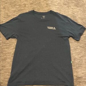 VISSLA Men's Navy Short Sleeve Tee size large